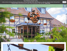 Tablet Screenshot of hotel-ernst.de